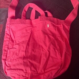 Ralph Lauren Vibrant Pink Tote